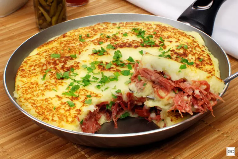 Receita na frigideira